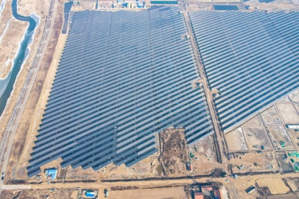 全球足迹 | 盐碱地上的“经济秘钥”！阳光能源首个盐光互补供货项目