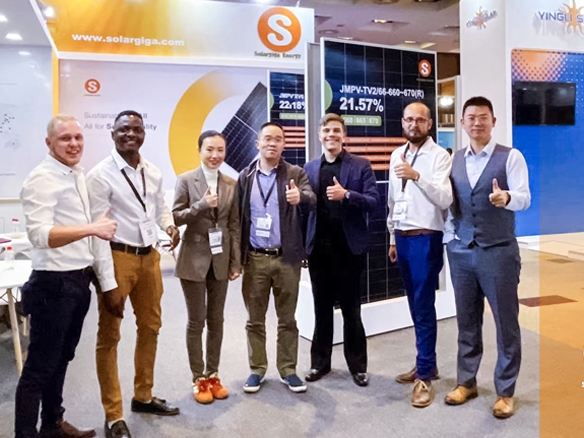展会速递 | 走进“彩虹之国”！阳光能源高能亮相南非国际太阳能展